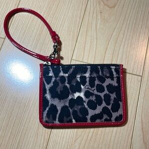 Coach ID/coin wristlet